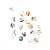 Marble Moons 20 szt