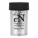 Nail Foil Scattered Silver 1.5 m